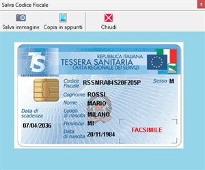 Salva dati in formato immagine oppure file testo